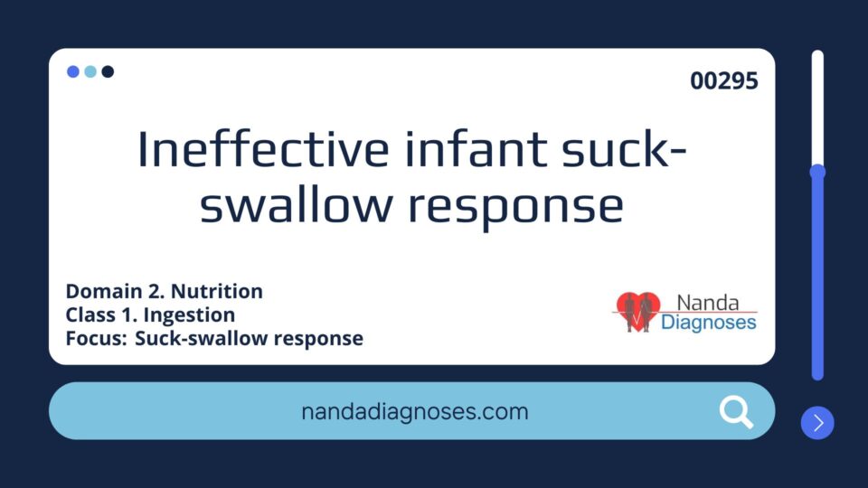 Ineffective infant suck-swallow response
