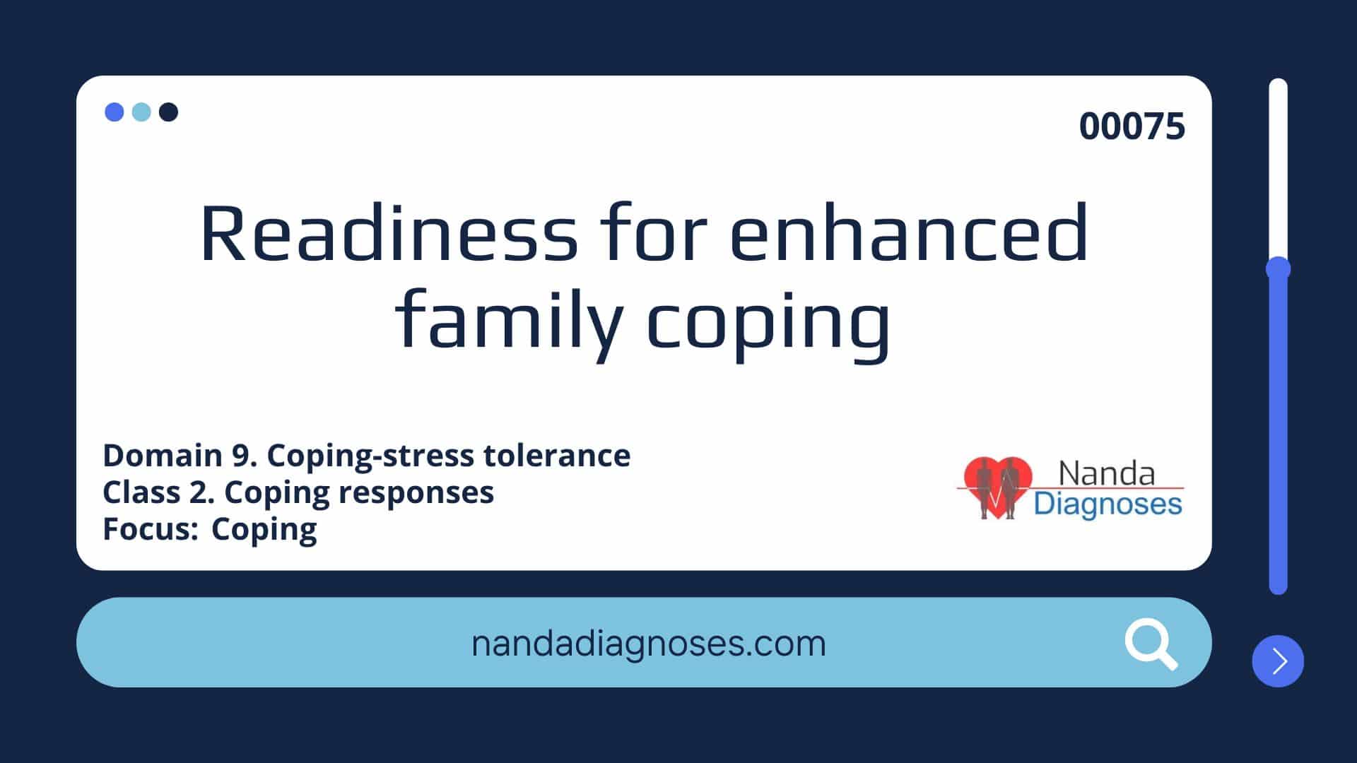 Nursing diagnosis Readiness for enhanced family coping