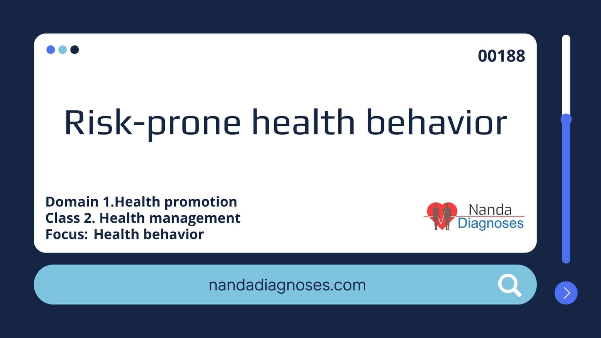 Risk-prone health behavior